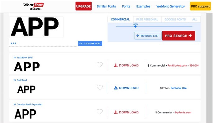 whatfontis-cke Bir görselin kaynağını çevrimiçi ve ücretsiz olarak keşfetmek için 6 site